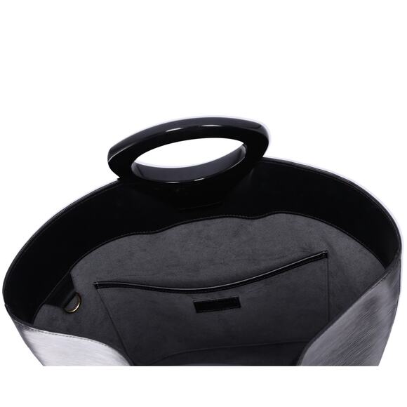 Louis Vuitton Noctambule Epi Handbag M54522 Noir Leather Black - Picture 4 of 6